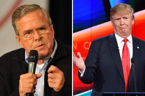  杰布·布什：特朗普是个混账 不配竞选总统