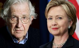  乔姆斯基：民主党和共和党差别细小，但我会投希拉里