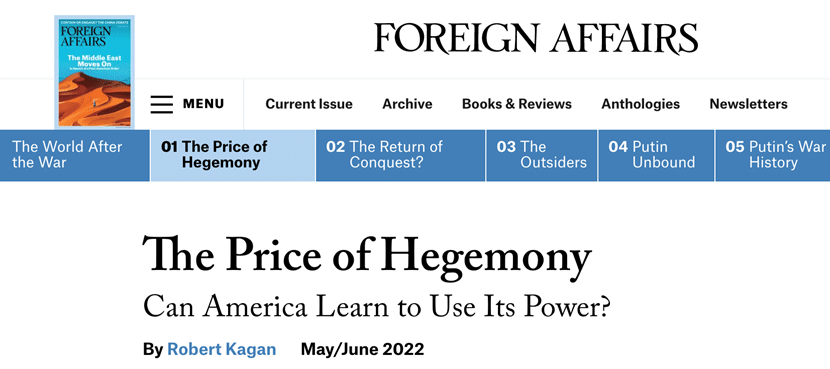  霸权的代价：美国能学会运用自己的权力吗？