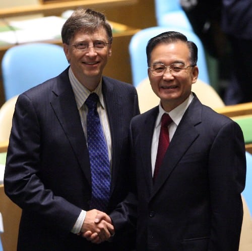  比尔·盖茨：中国为解决全球发展不平等带来曙光