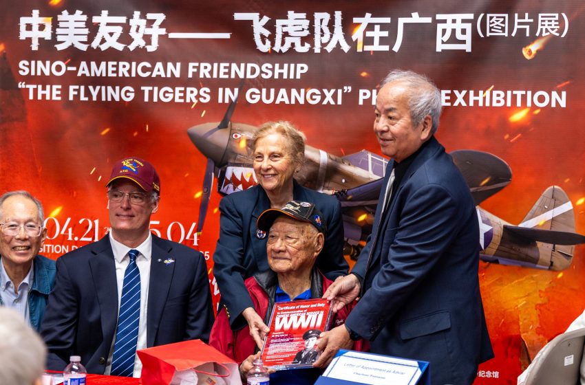  华裔飞虎队老兵黎玉荣先生的抗战亲历