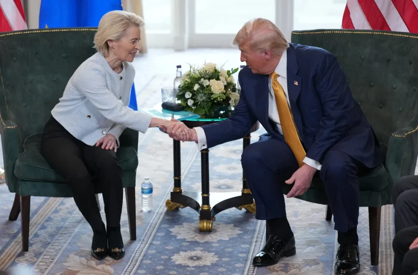  “各个击破”：特朗普又和欧盟达成贸易协议