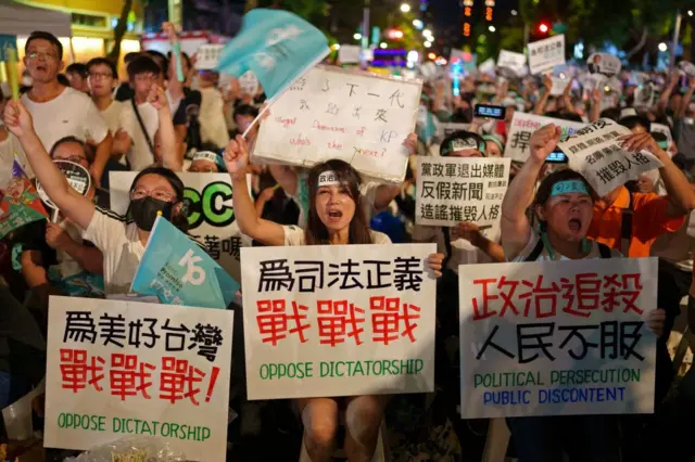  BBC：台湾立法委“大罢免”选举分析