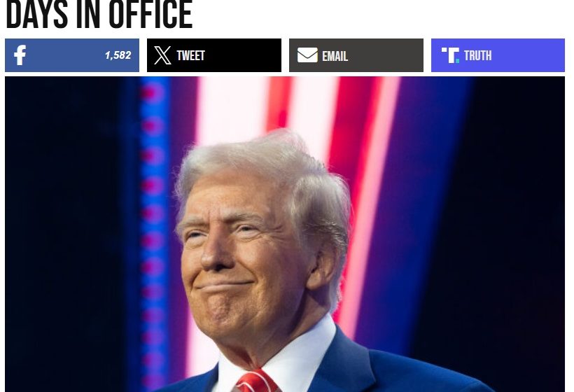  特朗普上台200天以来的六大“胜利”