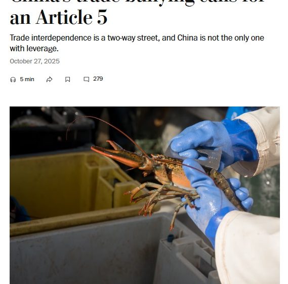  CSIS智库建议西方国家建立统一战线反制中国