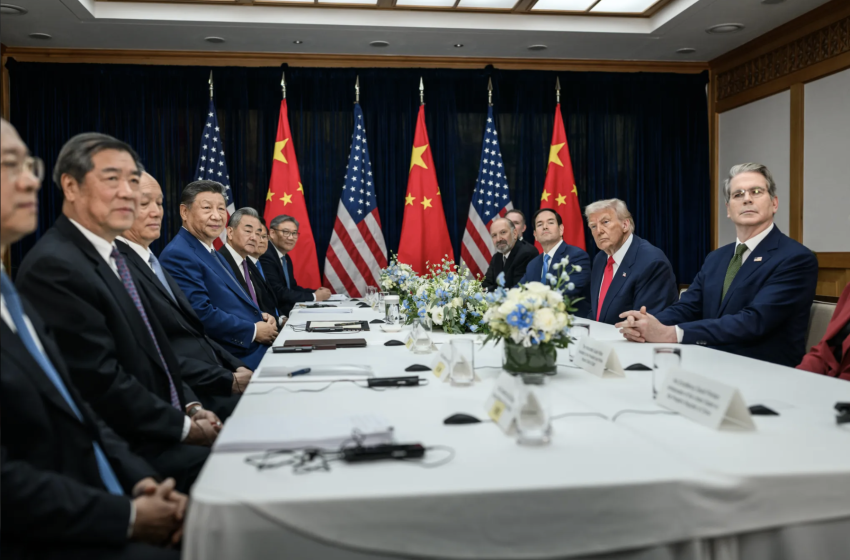  釜山外交：习特会——以平等身份会面